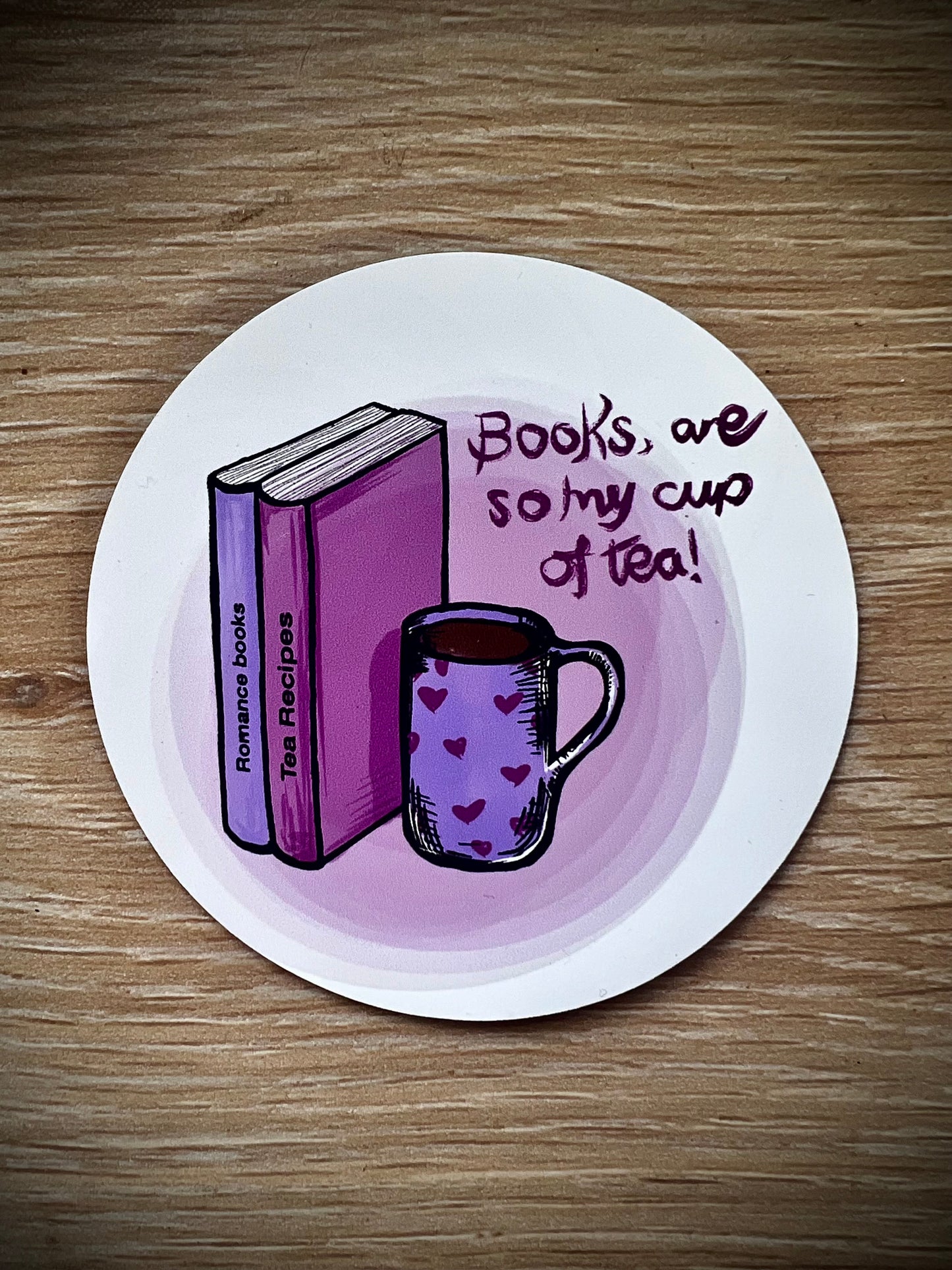 Books are my Cup of Tea Magnet