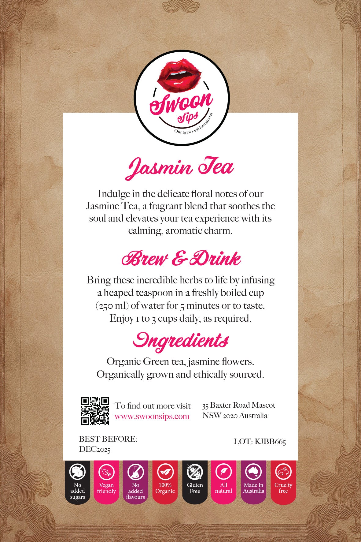 The Shadow Tea - Jasmine Tea